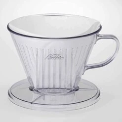 Kalita Style 103 Wide Brim Coffee Dripper - Clear Plastic -Delicious Coffee 103d.3 1 b952b610 a9de 4cbb b5db e4c60fadca93