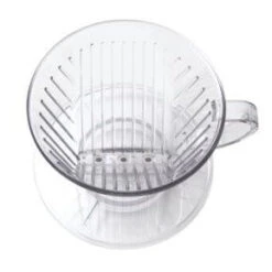 Kalita Style 103 Wide Brim Coffee Dripper - Clear Plastic -Delicious Coffee 103d.6 1 1312d14f de70 4d1a a897 18b6d1d8144d