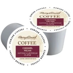 Harry & David Caramel Pecan Single Serve Coffee, 4/18 Count -Delicious Coffee 121212
