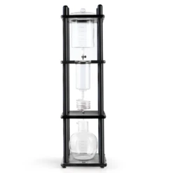 Yama 25 Cup Cold Drip Maker Straight Black Wood Frame (100oz)