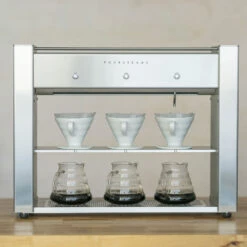 Poursteady PS1 3-Cup Pour Over Coffee Brewer - Stainless 11 Poursteady PS1 3-Cup Pour Over Coffee Brewer - Stainless -Delicious Coffee 3 cup silver 1
