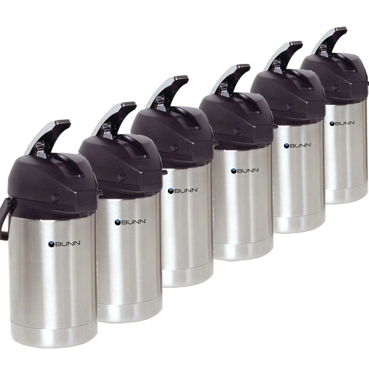 BUNN® BUNN 2.5L Stainless Steel Coffee Airpot - Case Of 6 3 BUNN® BUNN 2.5L Stainless Steel Coffee Airpot - Case Of 6