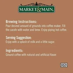 Market & Main® Chocolate Peanut Butter Cup Flavored Coffee (6 Bags/12 Oz) -Delicious Coffee 414smkp9mtl 1