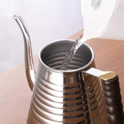 Kalita Wave Stainless Steel Gooseneck Kettle - 1L -Delicious Coffee 61slxtjyesl. ac sx679