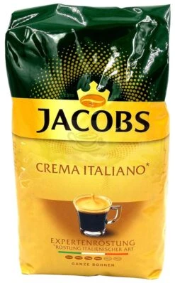 Jacobs Crema Italiano Expertenröstung (formerly Crema Intenso) -Delicious Coffee 8711000669570 jacobs crema italiano kl