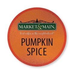Market & Main Pumpkin Spice Compatible With Keurig K-cup Brewers, 6 Boxes (72 Cups) -Delicious Coffee 91v76wostql. sx679