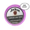 Jim Beam Dark Roast Single Serve Coffee, 200 Count Keurig 2.0 Compatible -Delicious Coffee Jim Beam Dark Roast Bourbon Flavored Single Serve Cups 200 cups 2nd