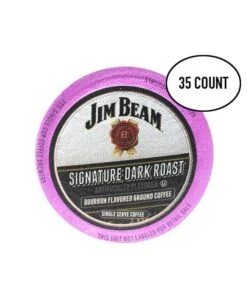 Jim Beam Dark Roast Bourbon Flavored Single Serve Cups, 35 Cups