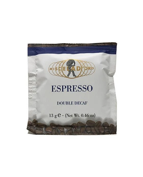 Miscela D'Oro Double Espresso 2 X 100 Pods 200 Total (Decaf) 3 Miscela D'Oro Double Espresso 2 X 100 Pods 200 Total (Decaf)