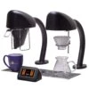 Wilbur Curtis Twin Single Cup Under Counter Coffee Brewer - Black -Delicious Coffee SERA2B 1