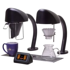 Wilbur Curtis Twin Single Cup Under Counter Coffee Brewer - Black