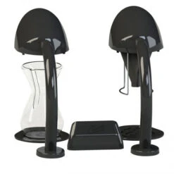 Wilbur Curtis Twin Single Cup Under Counter Coffee Brewer - Black -Delicious Coffee SERA2B 3