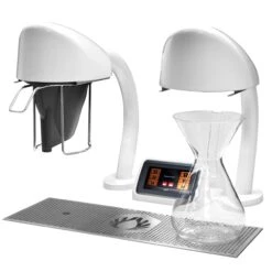 Wilbur Curtis Twin Single Cup Under Counter Coffee Brewer - White