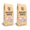 Ancient Roots Hazelnut Medium Roast Flavored Mushroom Ground Coffee 2/12 Oz Bags -Delicious Coffee ancient roots hazelnut flavored mushroom coffee hazelnut coffee2bags