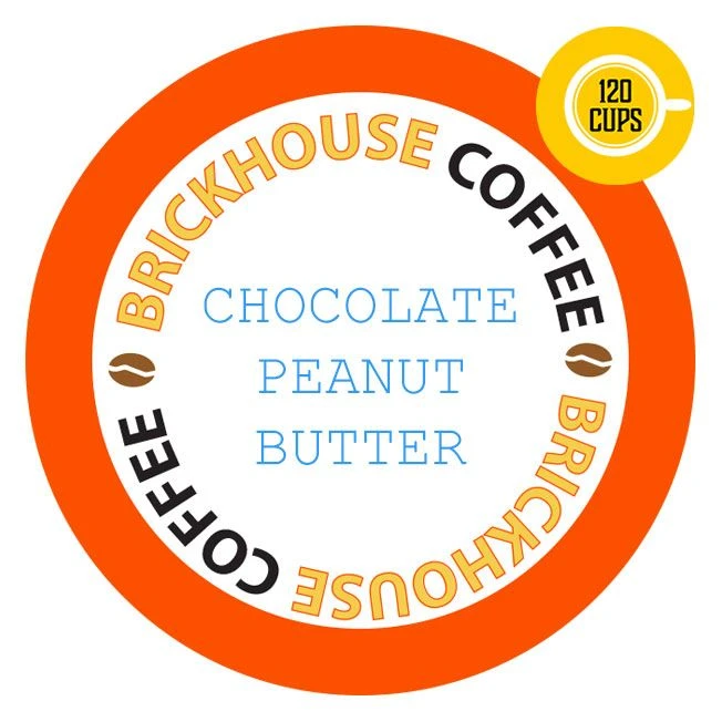 Brickhouse Single Serve Coffee, Chocolate Peanut Butter, 120 Count 3 Brickhouse Single Serve Coffee, Chocolate Peanut Butter, 120 Count