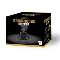 Brickhouse Single Serve Coffee, Southern Pecan, 72 Count -Delicious Coffee brickhouse southern pecan single serve cups 12 count