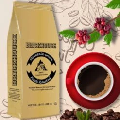 Brickhouse 100% Colombian Ground Coffee, 2/12 Oz Bags -Delicious Coffee brickhouse100colombian 1