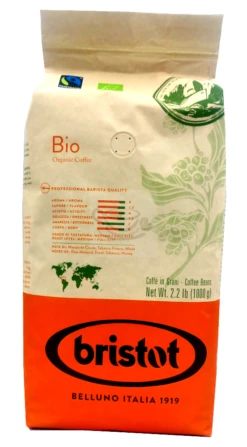 Bristot Bio 1kg Coffee Beans