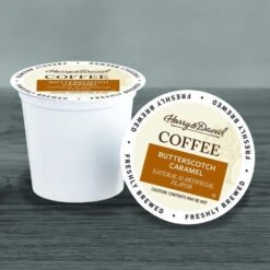 Harry & David Butterscotch Caramel Single Serve Coffee,4/18 Count -Delicious Coffee butterscotchcaramel
