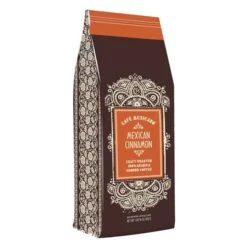 Cafe Mexicano Ground Coffee, Mexican Cinnamon, 1 Lb Bag (4 Pack) -Delicious Coffee cafe mexicano ground coffee mexican cinnamon 1 lb bag 2