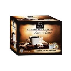 Delicious Coffee -Delicious Coffee caffe noir gourment coffee chocolate raspberry 12 ct