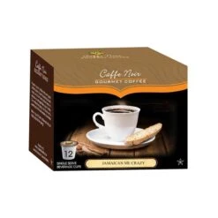 Delicious Coffee -Delicious Coffee caffe noir gourment coffee jamaican me crazy 12 ct