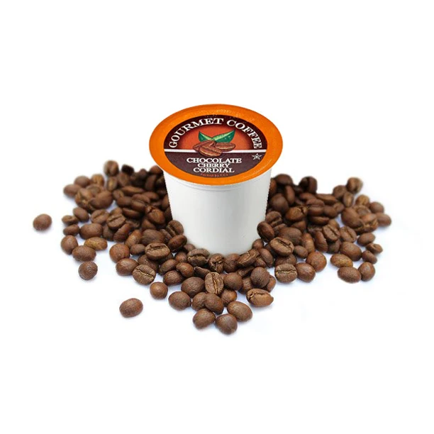 Chocolate Cherry Cordial Coffee, 100 Single Serve Cups 5 Chocolate Cherry Cordial Coffee, 100 Single Serve Cups - Image 3