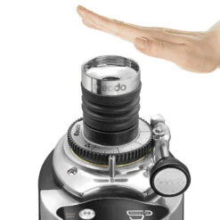 Ceado E37SD Single Dose Espresso Grinder - Black -Delicious Coffee ceado 37sd grinder button