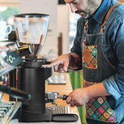 Ceado E7P On-Demand Espresso Grinder - Black -Delicious Coffee ceado e7p grinder cafe