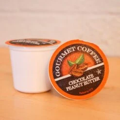 Chocolate Peanut Butter Cup Coffee, 35 Single Serve Cups -Delicious Coffee chocopeanutbutter