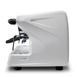 Rancilio Classe 5 S 2 Group Semi-Automatic Espresso Machine - Ice White -Delicious Coffee cla5s 2gr wht rside