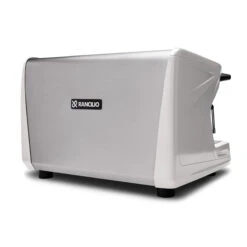Rancilio Classe 5 S 2 Group Semi-Automatic Espresso Machine - Ice White -Delicious Coffee cla5s 2gr wht xbck