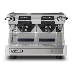 Rancilio Classe 5 USB 2 Group Compact Tall Volumetric Espresso Machine - Ice White