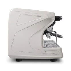 Rancilio Classe 7 S 2 Group Semi-Automatic Espresso Machine - Ice White -Delicious Coffee cla7s 2gr wht lside