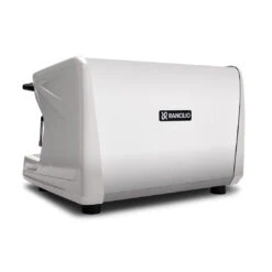 Rancilio Classe 7 S 2 Group Semi-Automatic Espresso Machine - Ice White -Delicious Coffee cla7s 2gr wht xbckr