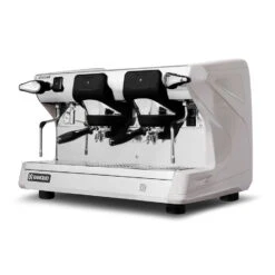 Rancilio Classe 7 S 2 Group Semi-Automatic Espresso Machine - Ice White -Delicious Coffee cla7s 2gr wht xfrtr