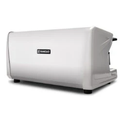 Rancilio Classe 7 USB Tall 3 Group Volumetric Espresso Machine - Ice White -Delicious Coffee cla7usbt 3gr wht xbckl