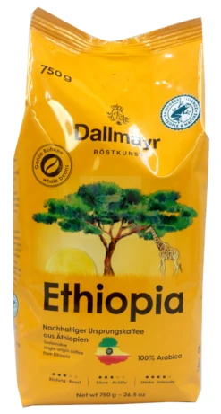 Dallmayr Ethiopia 750g Coffee Beans