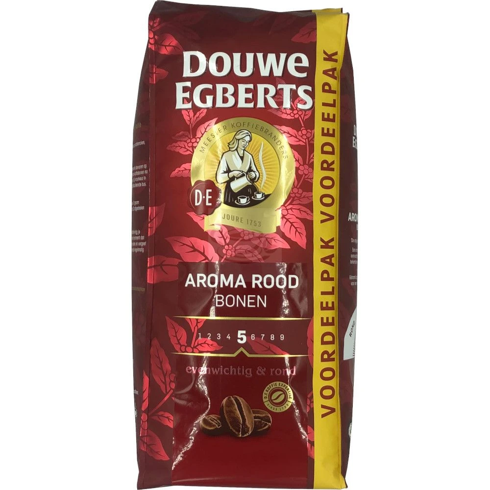 Douwe Egberts Aroma Rood 1 Kilo Coffeebeans 4 Douwe Egberts Aroma Rood 1 Kilo Coffeebeans - Image 2