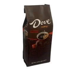 Dove Dark Chocolate, Naturally And Artificially Flavored Ground Coffee, 2/10 Oz Bags -Delicious Coffee dove dark chocolate naturally and artificially flavored ground coffee1 1