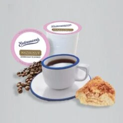 Entenmann's Single Serve Coffee, Hazelnut 4/10 (40 Count) -Delicious Coffee enthazelnut 1 1