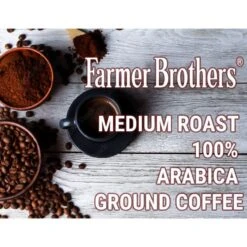 Farmer Brothers Medium Roast 100% Arabica Ground Coffee, 6/5 Lb Bags -Delicious Coffee farmer brothers arabica ground coffee2 2