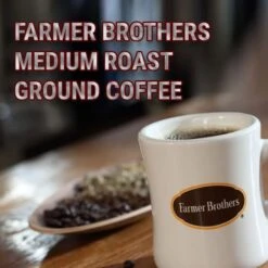 Farmer Brothers Medium Roast Ground Coffee (6 Bags/5 Lbs) -Delicious Coffee fbmediumroadstcoffee 1 2