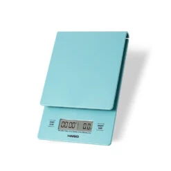 Hario V60 Drip Scale And Timer - Turquoise -Delicious Coffee hario scale turquoise 1