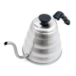 Hario Buono V60 Drip Kettle 1.2L - Silver -Delicious Coffee hario kettle