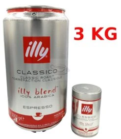 Illy Classico Espresso XXL 3 KG (catering) -Delicious Coffee illy classico espresso 3kg kl