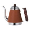 Kalita Wave Stainless Steel Leather Wrapped Gooseneck Kettle - 1L -Delicious Coffee image