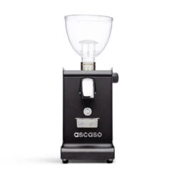 Ascaso I-STEEL Flat Burr Home Coffee Grinder, 54MM - Black