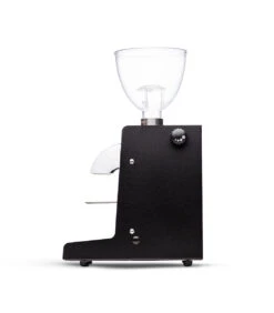 Ascaso I-STEEL Flat Burr Home Coffee Grinder, 54MM - Black -Delicious Coffee isteel side view black 6db0b778 52b4 4936 84d3 b0b87b89da36
