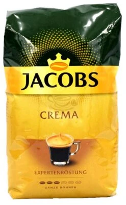 Jacobs CREMA Gold Expertenröstung 1 Kilo -Delicious Coffee jacobs expertenrostung crema bohne bonen 1 kilo kopen kaufen koffie bonen kl